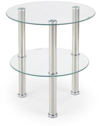 Halmar ORENIA dohányzóasztal, ezüst V-CH-SARDINIA-LAW-BEZBARWNA (HA0185)