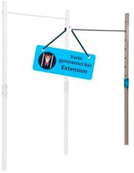Hudora Turnreck Vario extension double horizontal bar (extension module) kék (64006)