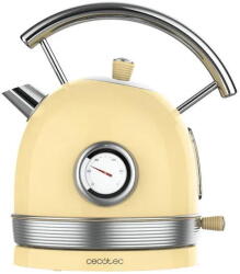 Cecotec Fierbator de apa Vintage Cecotec Thermosense 420, 1.8 L, 2200 W, Galben (813) Fierbator