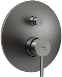 FERRO Ferro Ciriculus - Rejtett csaptelep, 2 készülékhez, testtel, gun metal BCK7PGM (BCK7PGM)