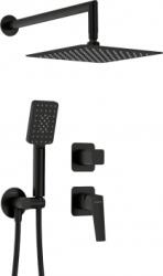 Deante Concealed Shower Set With Shower Head Blur Nero (nql N9yk)