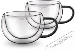 Lamart Thermo pohár LT9114 VASO készlet Cappuccino 270 ml 2 db fekete