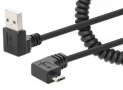 Manhattan Cablu de date Manhattan 356237, USB-A male - micro USB male, 1 m, Black (356237)