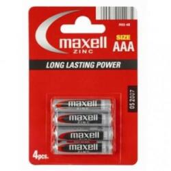 Maxell Cink AAA ceruza elem (4db / csomag) (R-03) (774407)