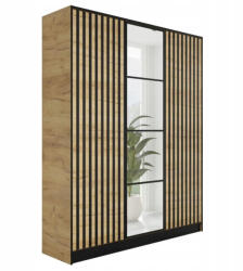 Kier Eden2 3D Gardróbszekrény 156, 4cm, Arany Tölgy