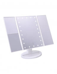 Jocca összecsukható sminktükör LED-es világítással és 1x/2x/3x nagyítással (2722) (2722)