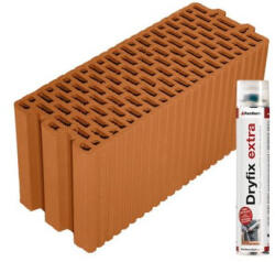 Wienerberger Porotherm 20 N+F Rapid Dryfix tégla (726193)