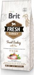 Brit Fresh Overweight & Senior Dogs Fit & Slim - Pulyka és Borsó Száraztáp 2, 5 kg (VAT012668) (VAT012668)