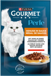 Gourmet Gourmet Perle szószos élvezet gazdaságos csomag 52 x 85 g - Marha