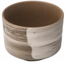 Made in Japan Bol cu ceai Matcha SWEPT EARTH 350 ml, maro, ceramică, MIJ (MIJC5206)
