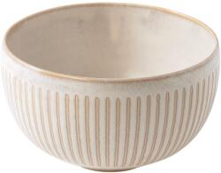 Made in Japan Bol ceramică RIDGED ALABASTER 15 cm, 700 ml, bej, ceramică, MIJ (MIJC2268) Castron