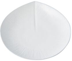 Made in Japan Farfurie pentru cină SNOW LEAF 25 cm, alb, ceramică, MIJ (MIJC7612)