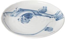 Made in Japan Farfurie pentru cină FUGU 24 cm, alb, ceramică, MIJ (MIJC6439)