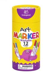 Tookyland Markerek Mosható univerzális heggyel 12 db (LT352)