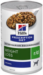Hill's HILLS Prescription Diet kutya konzerv súlycsökkentő r/d csirke 12x350g