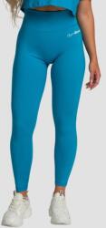 GymBeam Limitless magas derekú női leggings Aquamarine S