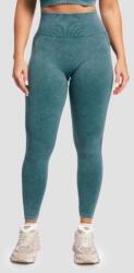 GymBeam Lift varrásmentes női leggings Petrol L