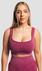 GymBeam Lift varrásmentes sportmelltartó Plum L