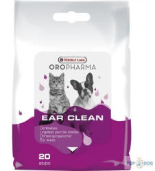 Versele-Laga Oropharma Ear Clean Cat & Dog 20db - Nedves Fül Törlőkendő