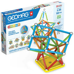 Geomag Supercolor Recycled 93 darabos mágneses építőjáték (09544)