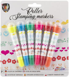 Grafix Filctoll nyomdarollerrel, 6 db/csomag