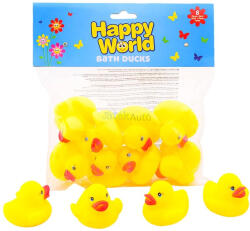  Gumikacsa fürdőjáték 8 darabos készlet