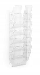 Durable Szórólaptartó A4 Durable Flexiplus Pion 6X