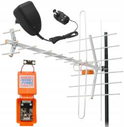 BLOW Dvb-t Földfelszíni Tv Antenna Kültéri Irányított MUX8 Hd 4K Lte Vhf Szett (4396#)