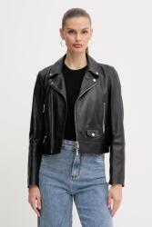 BOSS bőrdzseki - fekete 38 - answear - 148 170 Ft