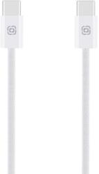 OBALME Кабел OBAL-ME Super Fast USB-C към USB-C, Braided Cable, 60W, 1m, бял (CC60BWH)