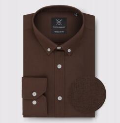 Pako lorente Barna sima férfi ing Pako Lorente, XL-es méret