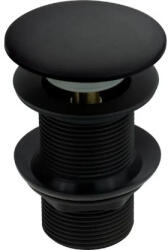 Deante Lefolyó, Deante leeresztő mosdókagylóhoz, gránit, fekete NHC_N12A