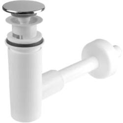 Deante Mosdó szifon, Deante Easy-Clean leeresztő mosdókagylóhoz, szifonnal, click-clack, króm NHC_010C