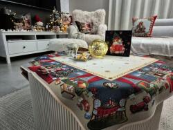  Asztalterítő Mikulással 100x100 cm 1196