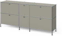 Tchibo - /Cn3 nagy fém szekrény - szürke