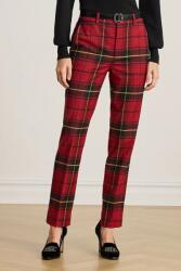 Lauren Ralph Lauren gyapjú nadrág - piros 38