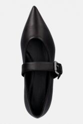 Weekend Max Mara Кожени балеринки Weekend Max Mara Wkagel (2615521054600.DBROWN)