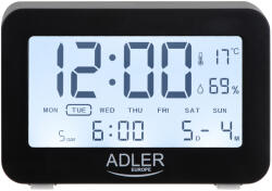 Adler Elemes Elektronikus Óra Adler Ébresztőórával (AD 1196)