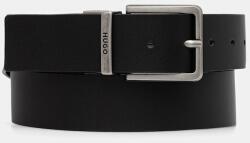 HUGO kifordítható bőröv Gionio_Sr40_pgr - fekete 90