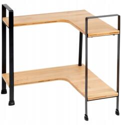  Konyhai polc emeletes könyvespolc állvány fűszertartó palackok bögrék (5904316495084)