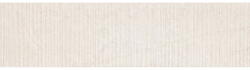 Mexen Flamingo Gres glazurat rectificat Mayolica Bianco, placă decorativă 120 x 30 cm, carving - TL715-120-030-50 (TL715-120-030-50)