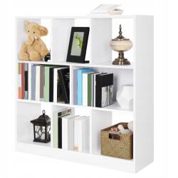 SONGMICS Könyvespolc és dekoráció 8 polc Modern 100cm (6955880301584)