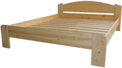 Ágy manufaktúra Róna - hárs ágykeret ágyneműtartóval 180x200 cm - matracwebaruhaz