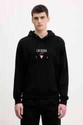 Guess Jeans pamut melegítőfelső - fekete XXL - answear - 34 990 Ft