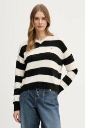 Tommy Hilfiger pulóver kasmírkeverékből - fekete S