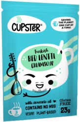 Cupster instant török vöröslencse krémleves 23 g - vitalora