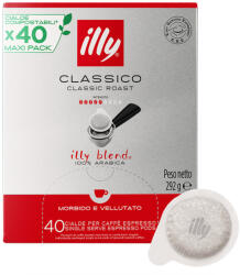 illy CLASSICO E. S. E. kávépárna, 44 mm, 40 db (11133) (11133)