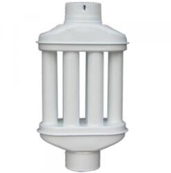  Hőfokozó fehér 550 mm fi120mm (13720) (PE-8681)