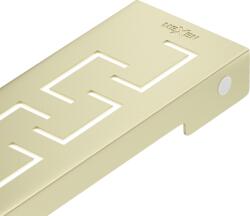 Mexen Flat M15 capac de mascare pentru scurgere liniară 100 cm, auriu periat - 1A24100 (1A24100)