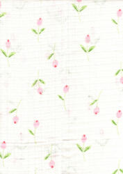  Mintás textil pelenka 1db-os - tulipán